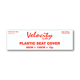 GPI WHITE SEAT COVERS 1510MM X 820MM ROLL OF 100 